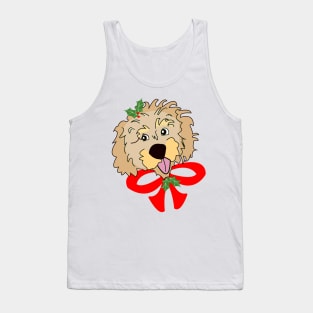 Christmas Cockapoo Tank Top